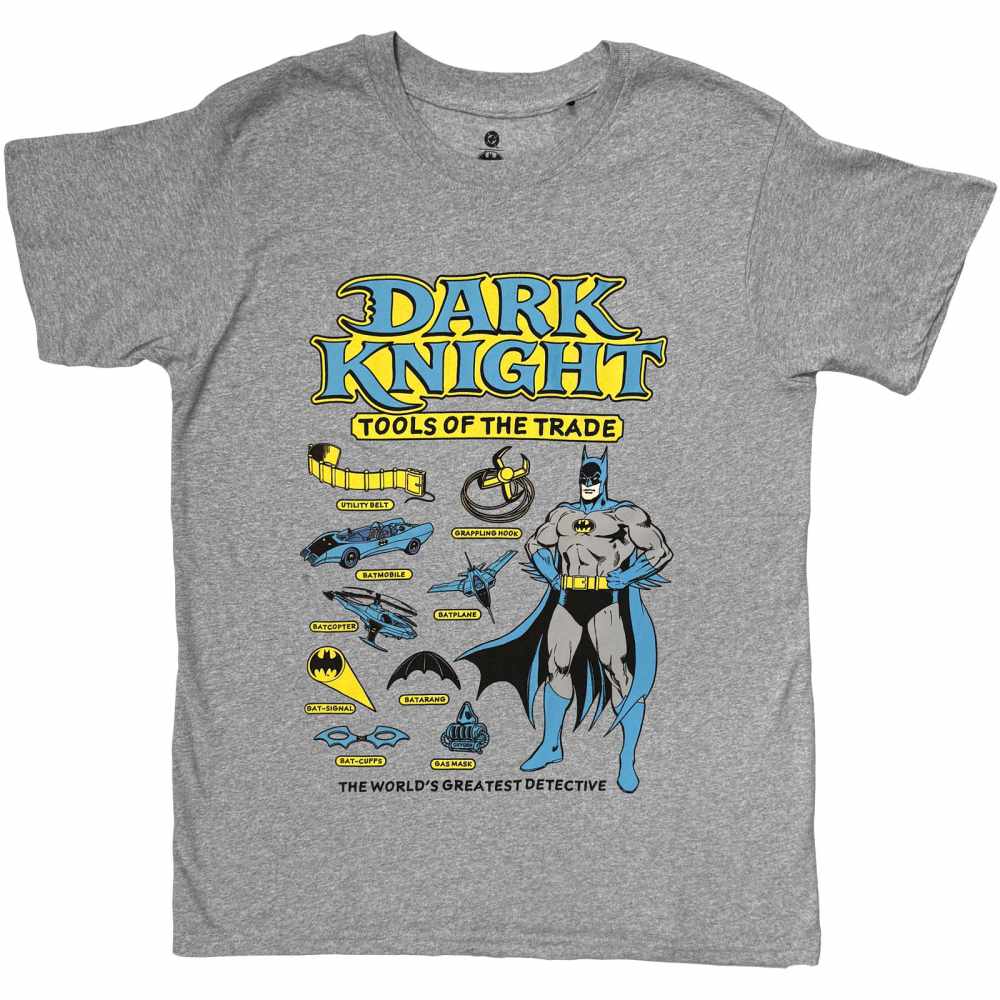 DC Comics Batman - Tools Of The Trade Herren TShirt - Grau